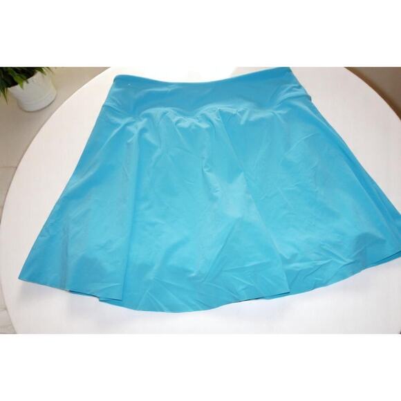 Nike Dri-Fit Blue Pleated Tennis Skort - Size M - Built-In Shorts Activewear - Picture 5 of 8